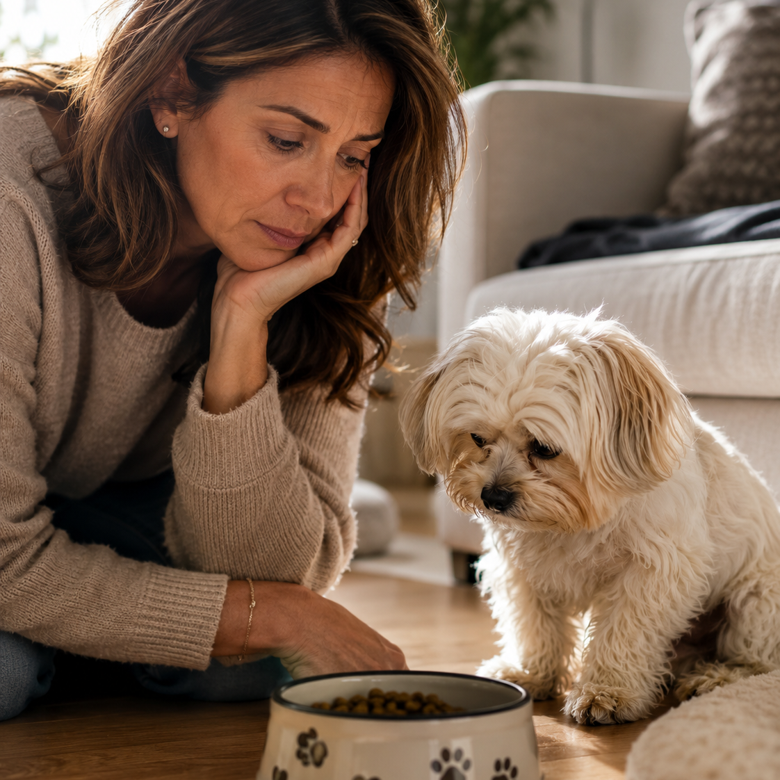 Il tuo cane non mangia la pappa ma accetta biscotti e bocconcini? Ecco cosa sta succedendo davvero